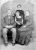 George & Mary Ellen GADD, probably with children George and Minnie