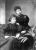 Jessie (seated) and Eva (standing) HARTSHORNE